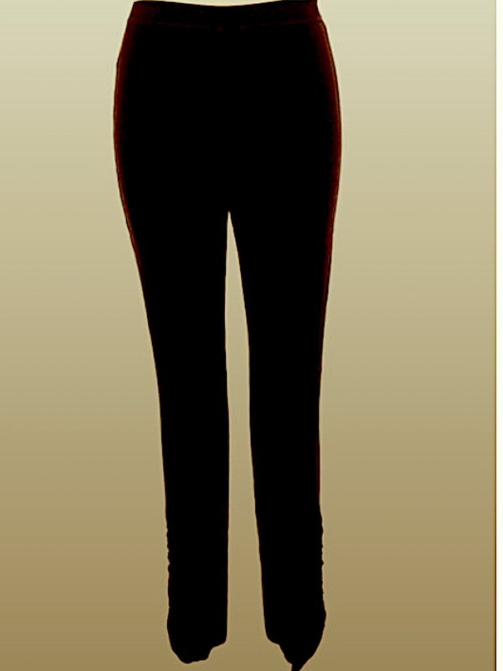 Sundry Size M Black Leggings with Ruching